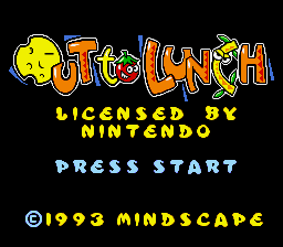 Out to Lunch screenshot 3 for Super Nintendo